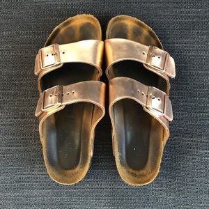 Rose Gold Birkenstock